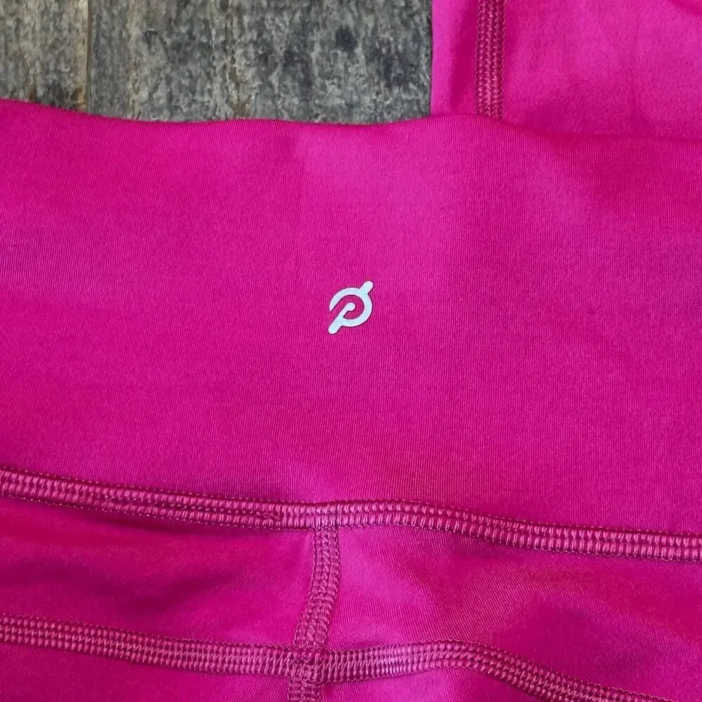 New Peloton Move Tulip Hem Legging sz S Pink Peloton Leggings